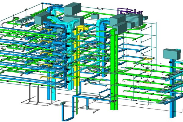 MEP-BIM-Modeling-Sample