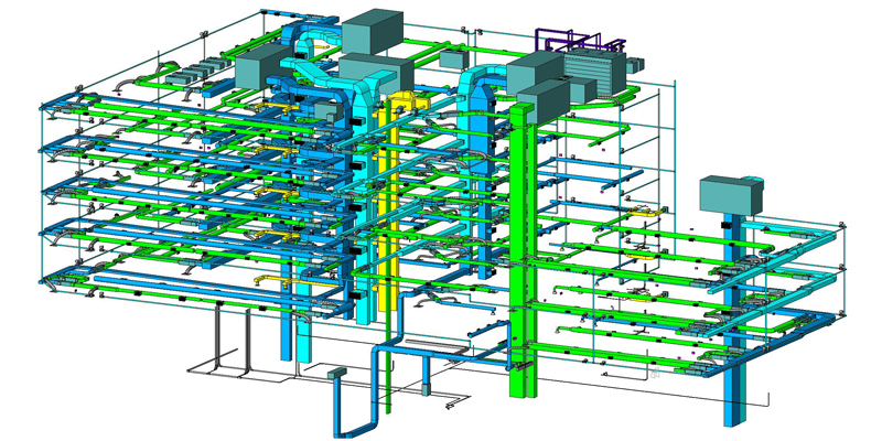 MEP-BIM-Modeling-Sample